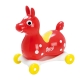 Cavallo “Speedy Rody” Bouncing Horse Red including Rolling Base
